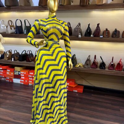 Tanya Zigzag Print set