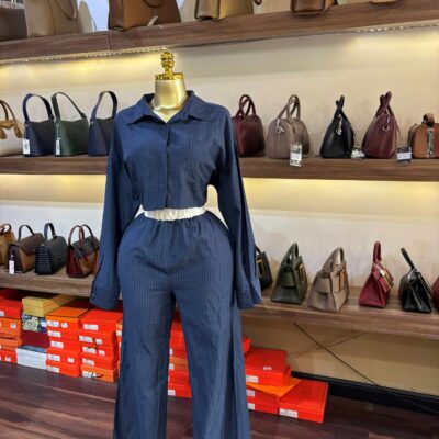 Toni Pinstripe Set