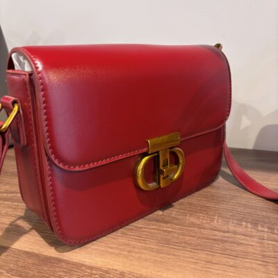 Dior 30 Crossbody Bag – Crimson Red